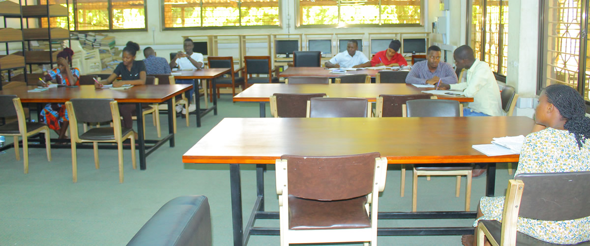 Studying at Bandari College Library